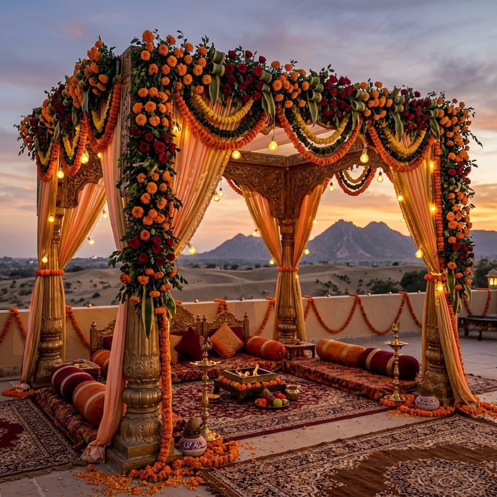 Luxury wedding at Kesar Hills